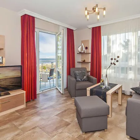 Strandhaus Aurell, Whg 11 Meerblick * هيرينجسدورف